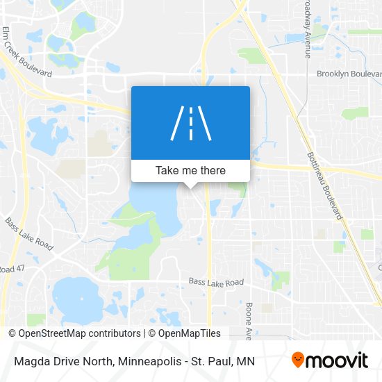 Mapa de Magda Drive North