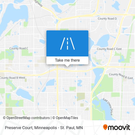 Mapa de Preserve Court