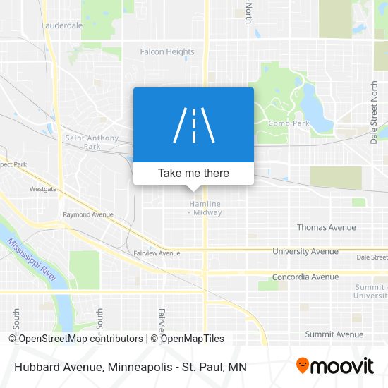 Mapa de Hubbard Avenue