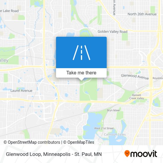 Glenwood Loop map