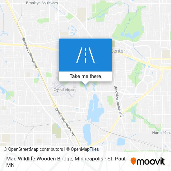 Mac Wildlife Wooden Bridge map