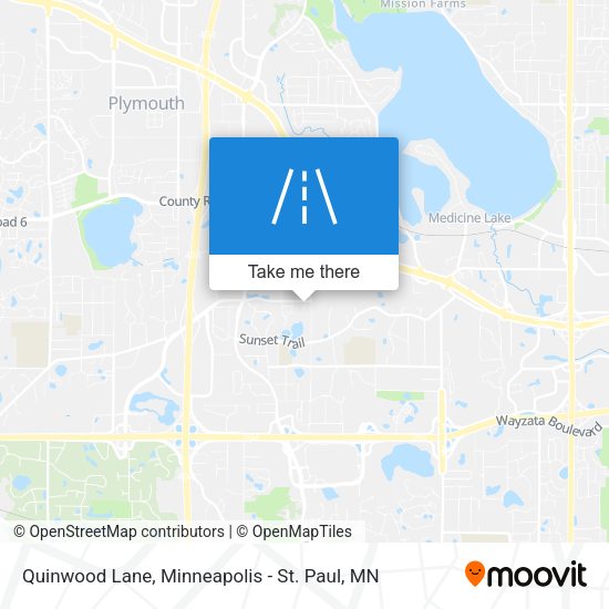 Mapa de Quinwood Lane