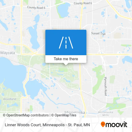 Mapa de Linner Woods Court
