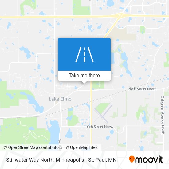 Mapa de Stillwater Way North
