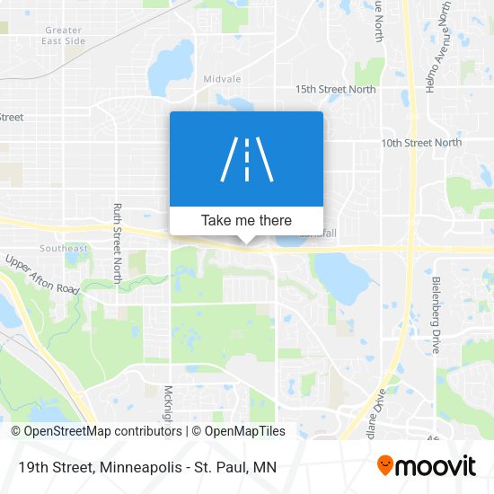 19th Street map