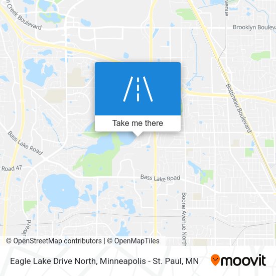 Mapa de Eagle Lake Drive North