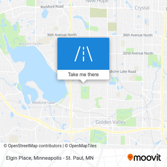 Elgin Place map