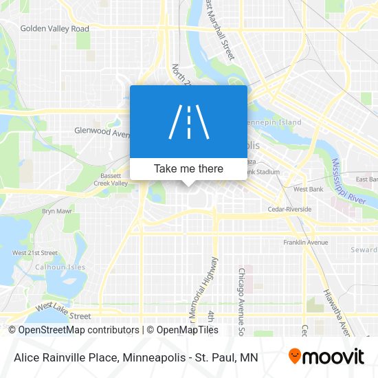 Mapa de Alice Rainville Place