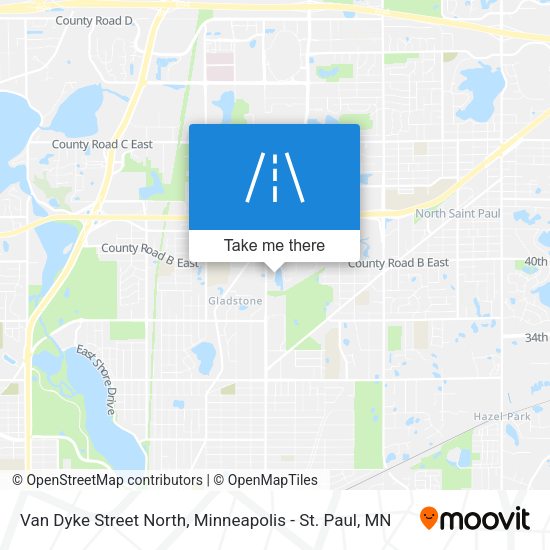 Mapa de Van Dyke Street North