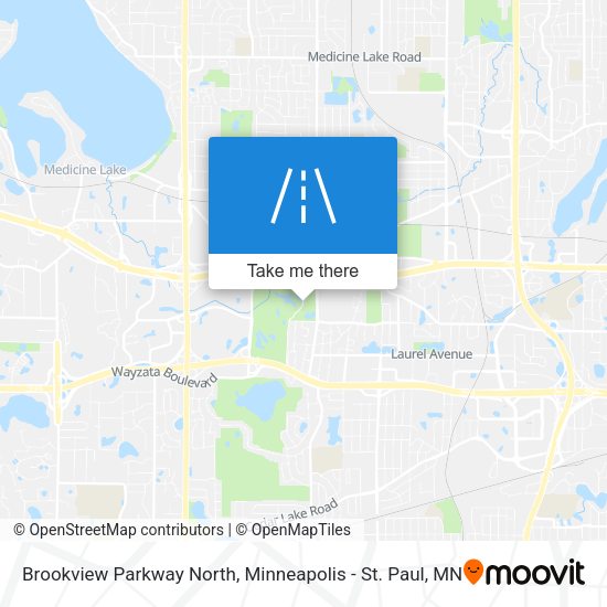 Brookview Parkway North map