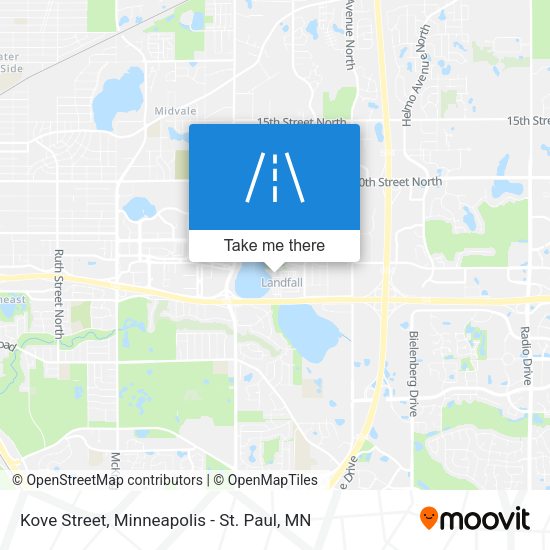 Kove Street map