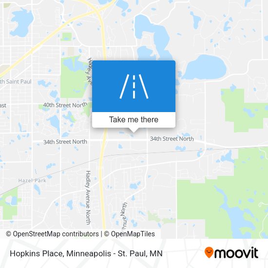 Mapa de Hopkins Place
