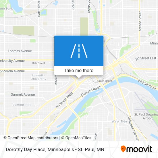Dorothy Day Place map
