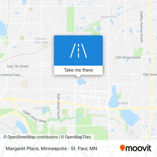 Margaret Place map