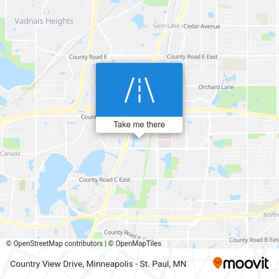 Country View Drive map