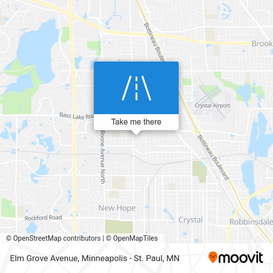 Mapa de Elm Grove Avenue