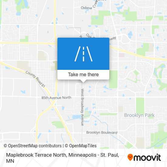 Maplebrook Terrace North map