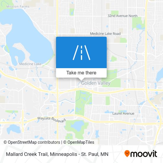 Mallard Creek Trail map