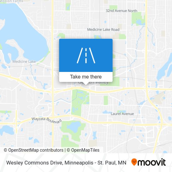 Wesley Commons Drive map