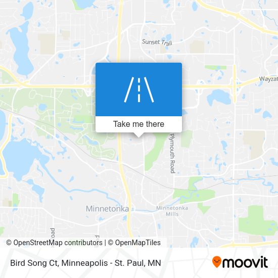 Bird Song Ct map