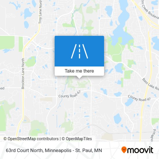Mapa de 63rd Court North