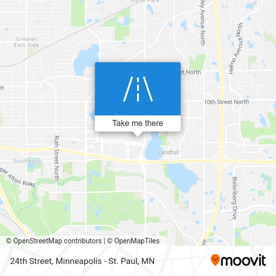 24th Street map