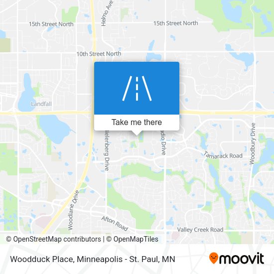 Mapa de Woodduck Place