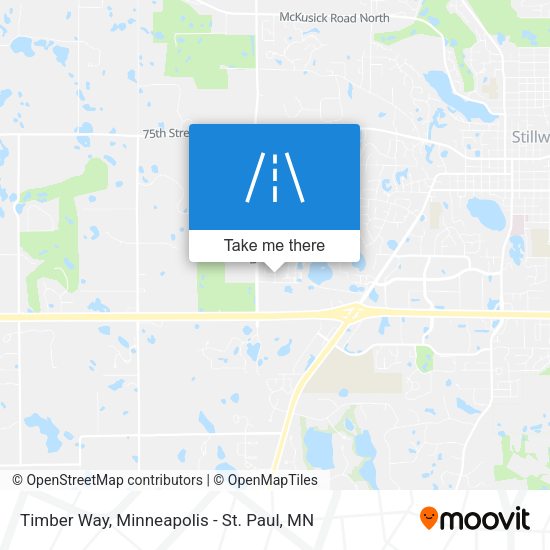 Timber Way map