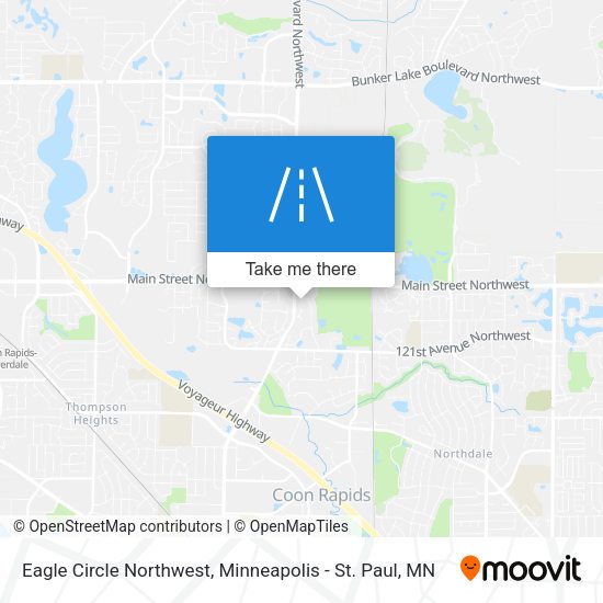 Mapa de Eagle Circle Northwest