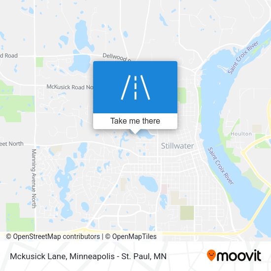 Mckusick Lane map