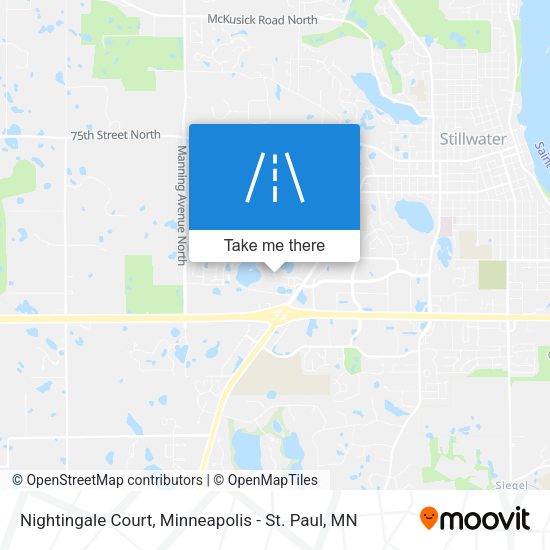 Nightingale Court map