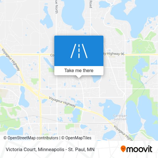 Mapa de Victoria Court
