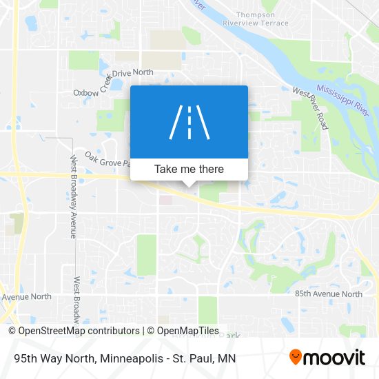 Mapa de 95th Way North