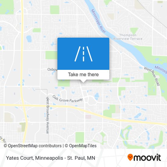 Yates Court map