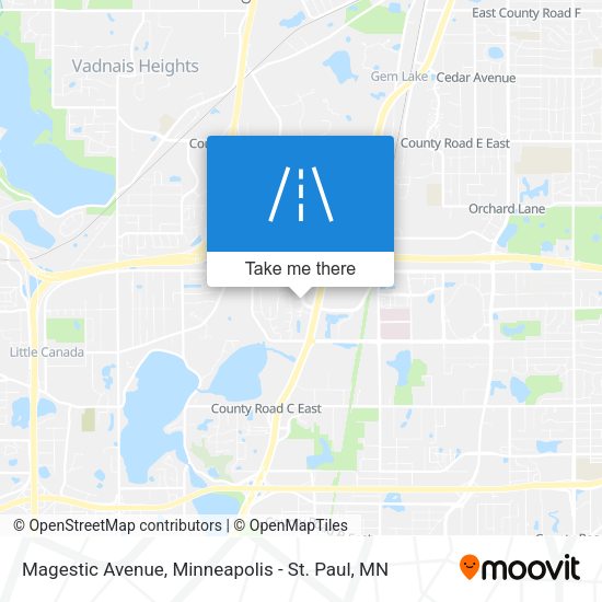 Magestic Avenue map
