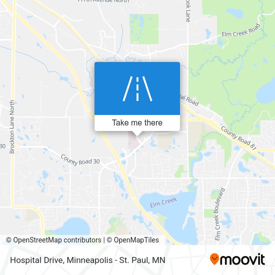Hospital Drive map