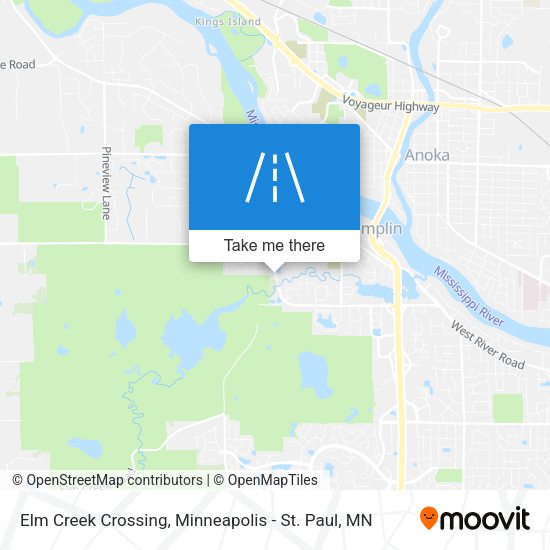 Mapa de Elm Creek Crossing