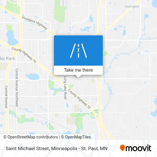 Saint Michael Street map