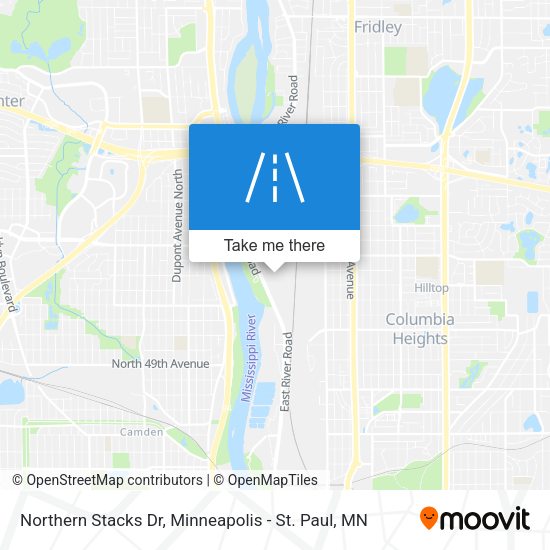 Northern Stacks Dr map
