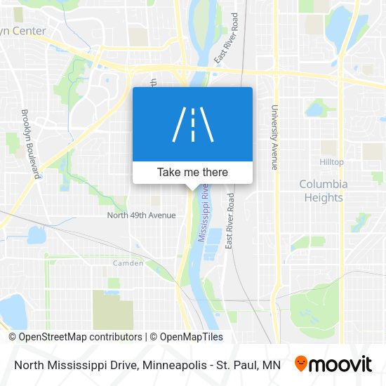 Mapa de North Mississippi Drive