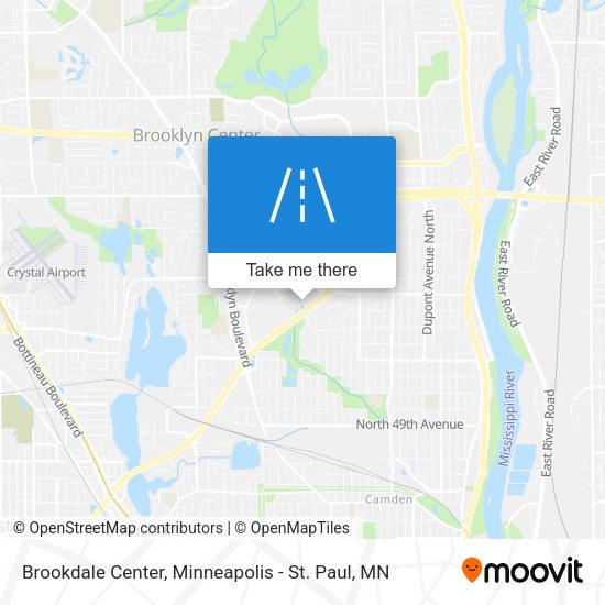 Brookdale Center map