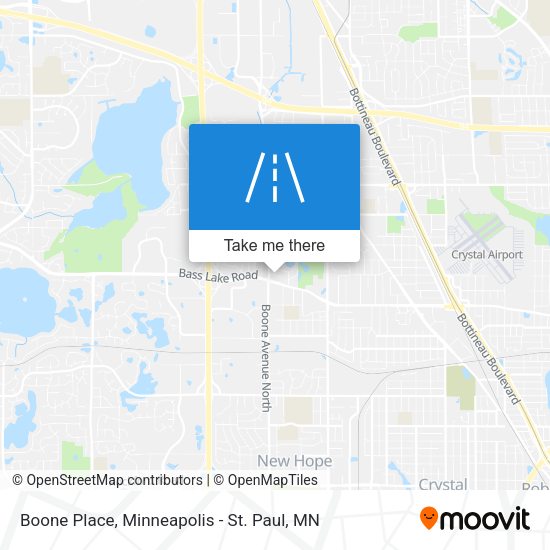 Mapa de Boone Place