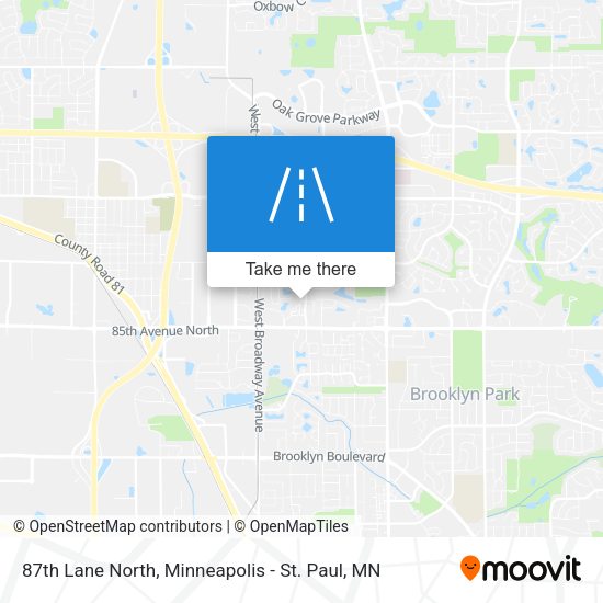Mapa de 87th Lane North