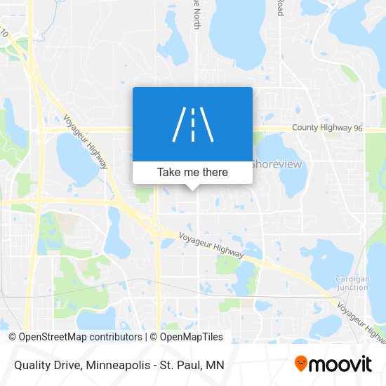 Mapa de Quality Drive