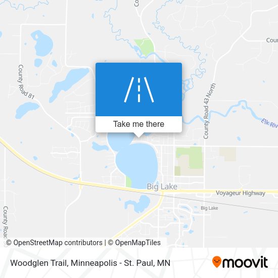 Woodglen Trail map