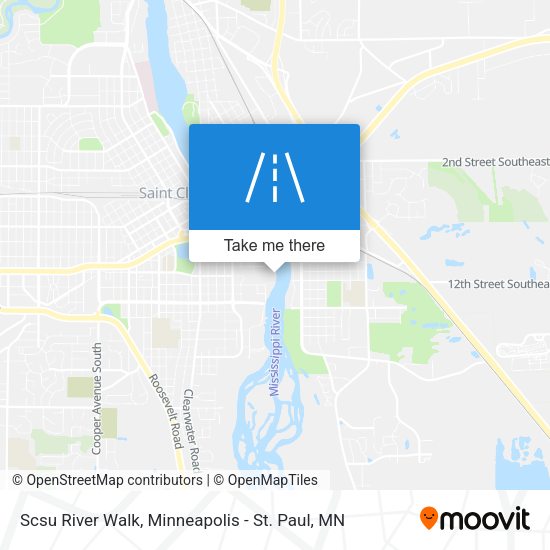 Scsu River Walk map