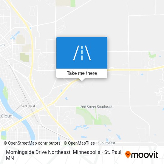 Morningside Drive Northeast map