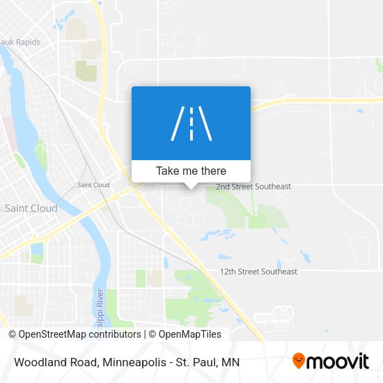 Woodland Road map
