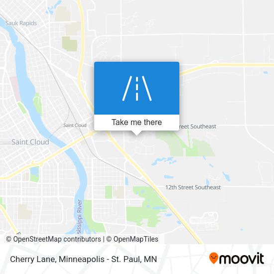 Cherry Lane map
