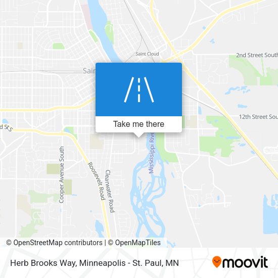 Mapa de Herb Brooks Way